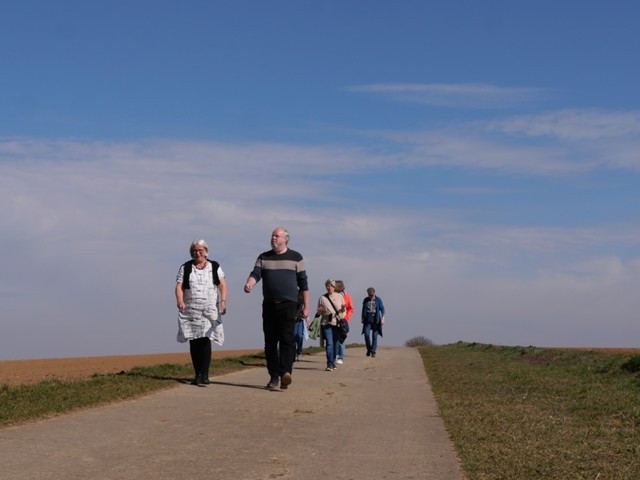 Beim Spaziergang