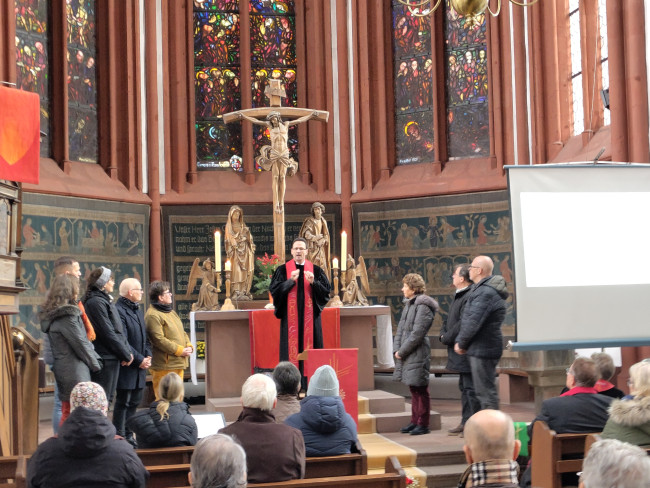 Einführung des neuen Kirchenvorstandes der Gebärdensprachlichen Gemeinden in Bayern