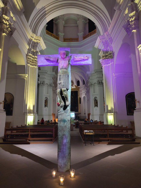 Die Kirche Stift Haug von innen bei der Nacht der offenen Kirchen 2026