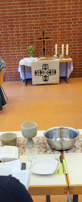 Tischabendmahlsfeier: Der Altar